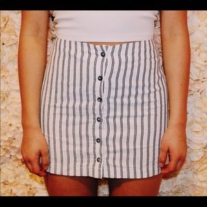 Ivy + Main Striped Skirt